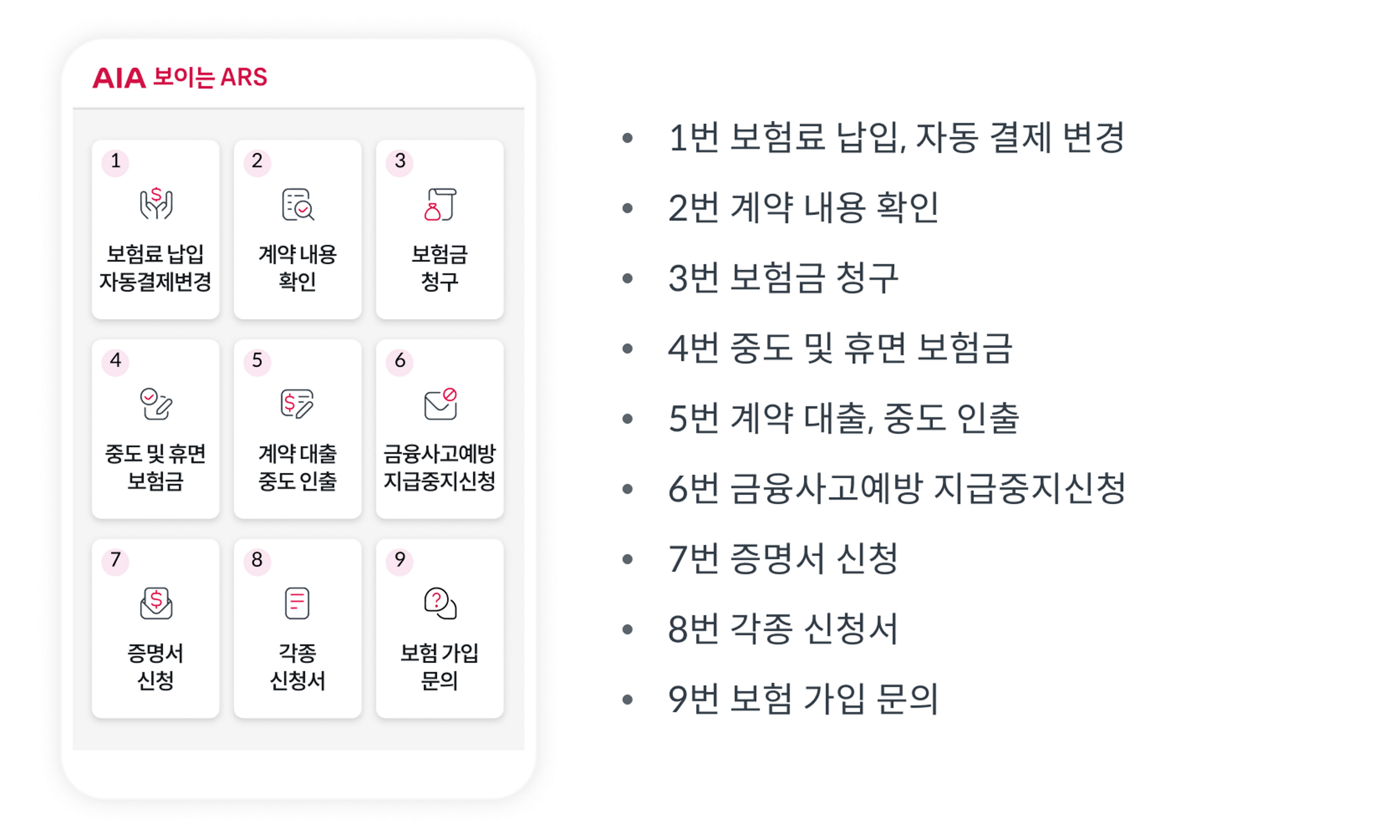고객센터 안내 | AIA